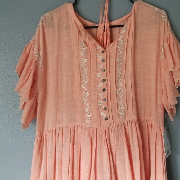 NWT Free People Santiago Baby Doll Dress - Picture 5 of 5